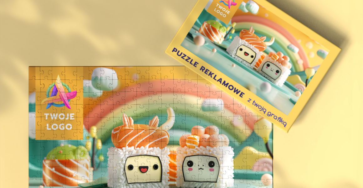 Gadżety marketingowe wiecznie żywe! Przedstawiamy spersonalizowane puzzle reklamowe