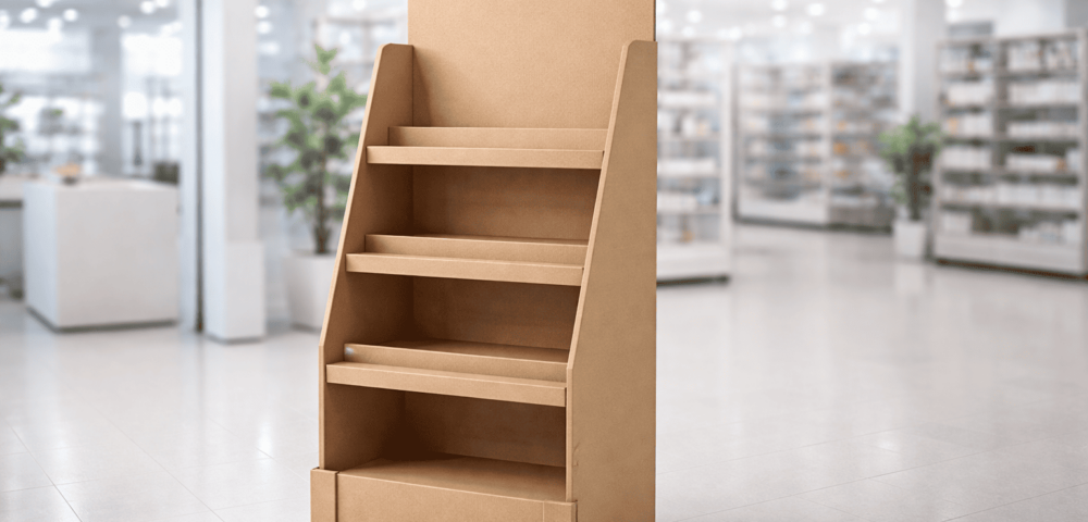 Ekspozytor kartonowy – dlaczego warto zainwestować w projekt i wykonanie?