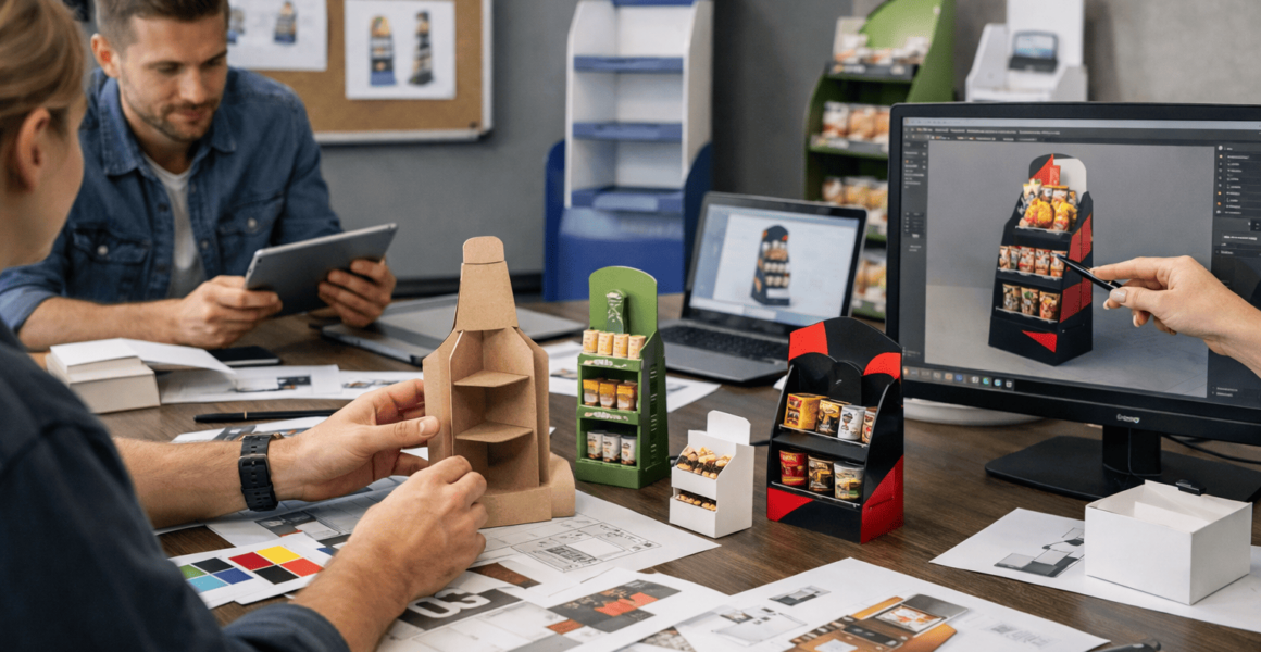 Standy reklamowe – jak je projektować, aby realnie przyciągały uwagę?